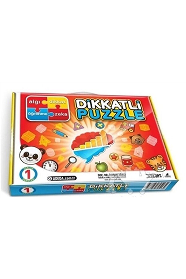İthaki̇ Yayınları Di̇kkatli̇ Puzzle (7 Yaş Üzeri̇)