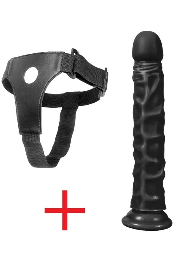 MeyraBest Spartacus Sexy 24 Cm Realistik Belden Bağlamalı Kemerli Penis