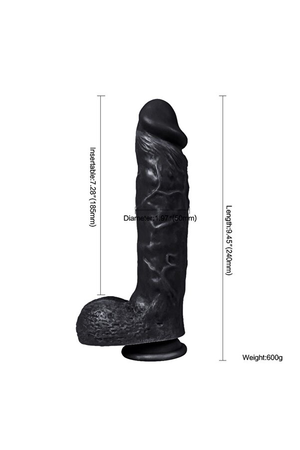 Meyrabest Spartacus 24 Cm Reali̇sti̇k Peni̇s Di̇ldo