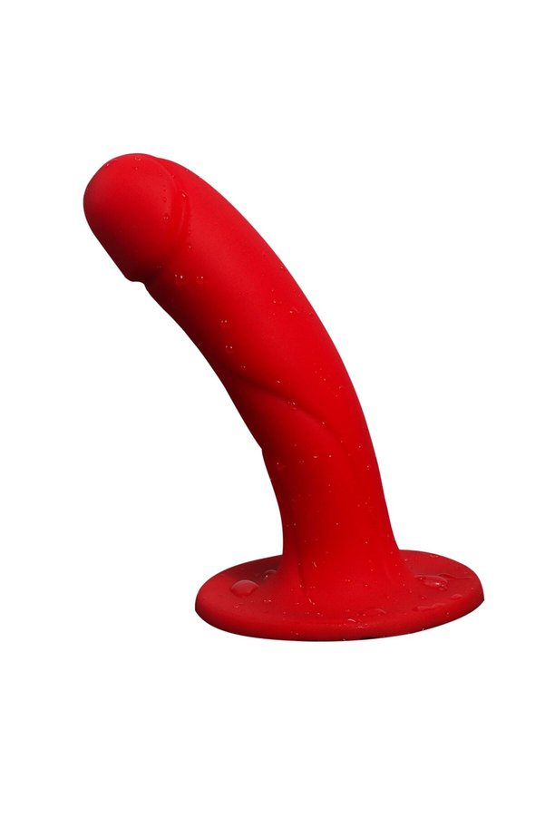 MeyraBest C10 Slikon 16 5 Cm Red Realistik Penis Dildo