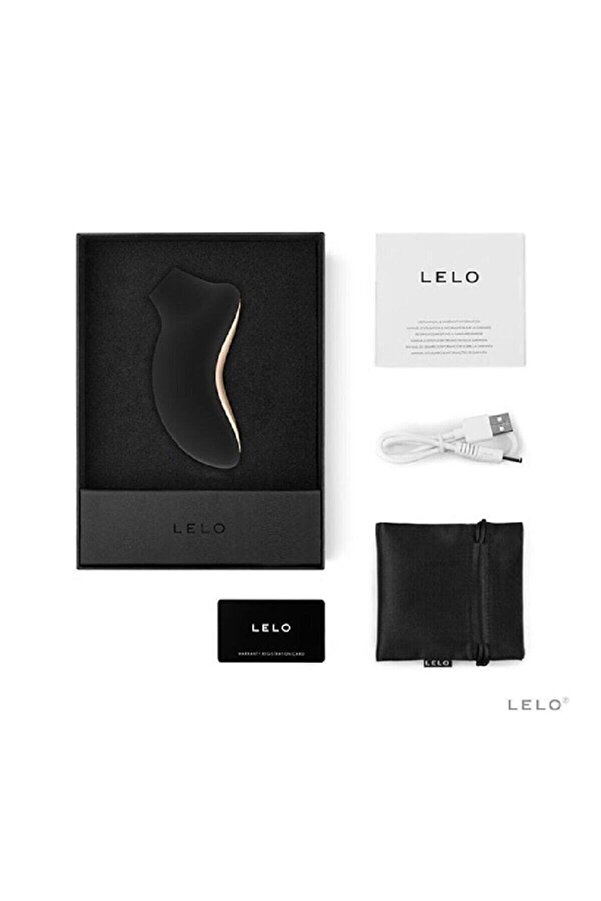 Erox Ödüllü Marka Lelo Sona 2 Soni̇c Black Cli̇toral Vi̇brator