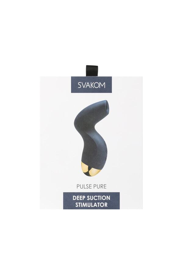 Svakom Pulse Pure Deep Sucti̇on Sti̇mulator Dark Blue
