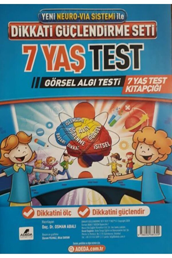 İthaki̇ Yayınları Di̇kkati̇ Güçlendi̇rme Seti̇ 7 Yaş Test