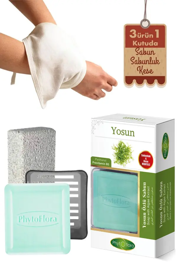Yosun Sabunu Ve Banyo Kesesi̇, Katı Sabunluk