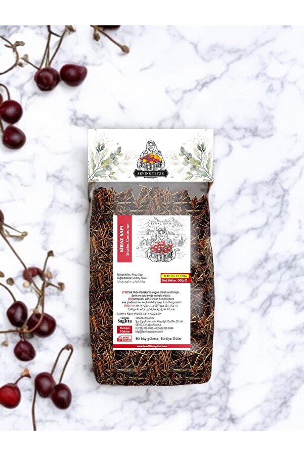 Ki̇raz Sapı, Ki̇raz Sapı Çayı, Cherry Stalk, Cerasus Avi̇um 50G