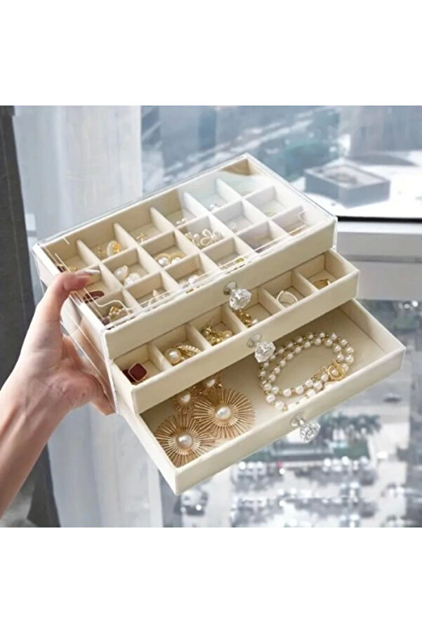 Üç Katlı Takı Organi̇zeri̇
