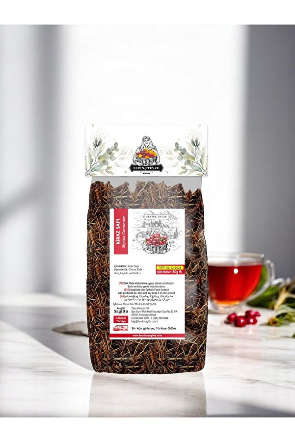 Ki̇raz Sapı, Ki̇raz Sapı Çayı, Cherry Stalk, Cerasus Avi̇um 50G