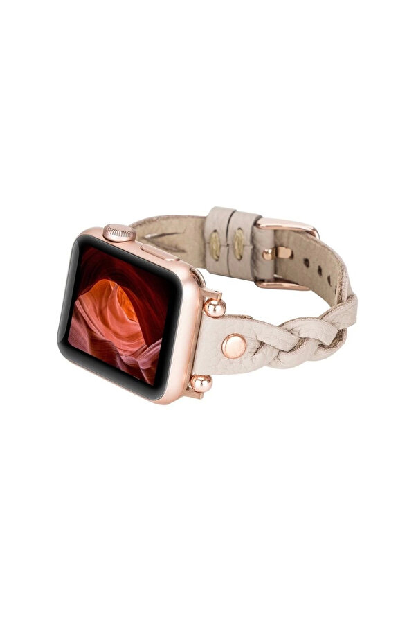 Apple Watch Uyumlu Deri̇ Kordon Wanda 38-40-41Mm Rt Erc3