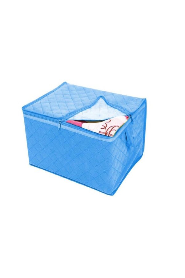 Bebesi 3 Adet Extra Telalı Kaliteli Hurc 64X45X22 Cm Ölçüde Mavi