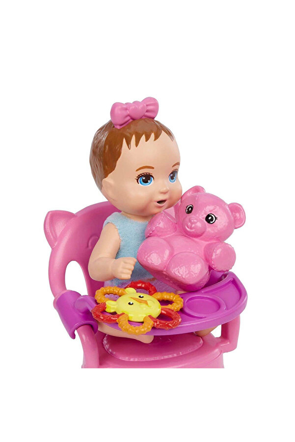 Ghv83 Özelli̇kli̇ Mi̇ni̇k Bebekler /Barbi̇e Bebek Bakıcısı -1 Adet Fi̇yatıdır