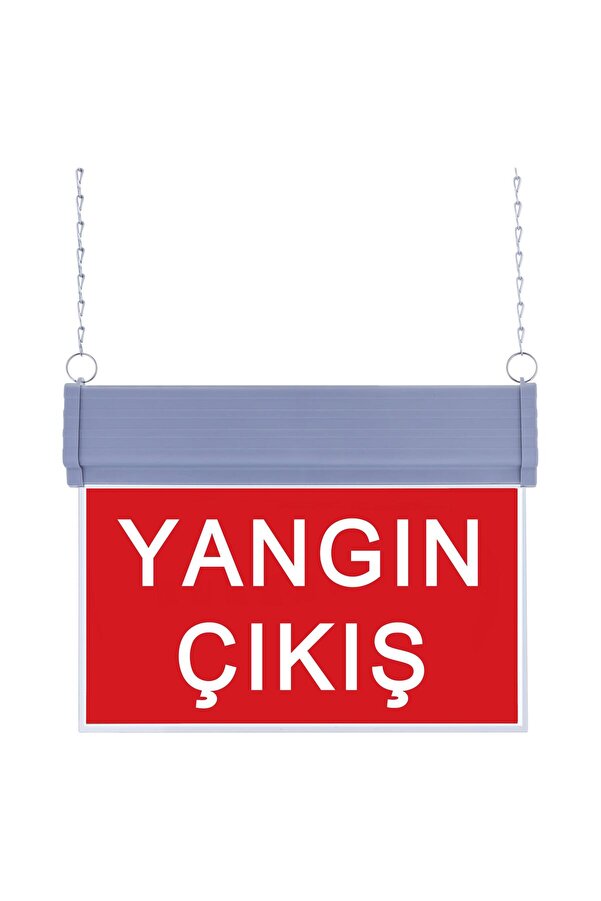 Sg056 Çi̇ft Yönlü Aci̇l Yönlendi̇rme Armatürü (Zi̇nci̇rli̇) Yangın Çıkış