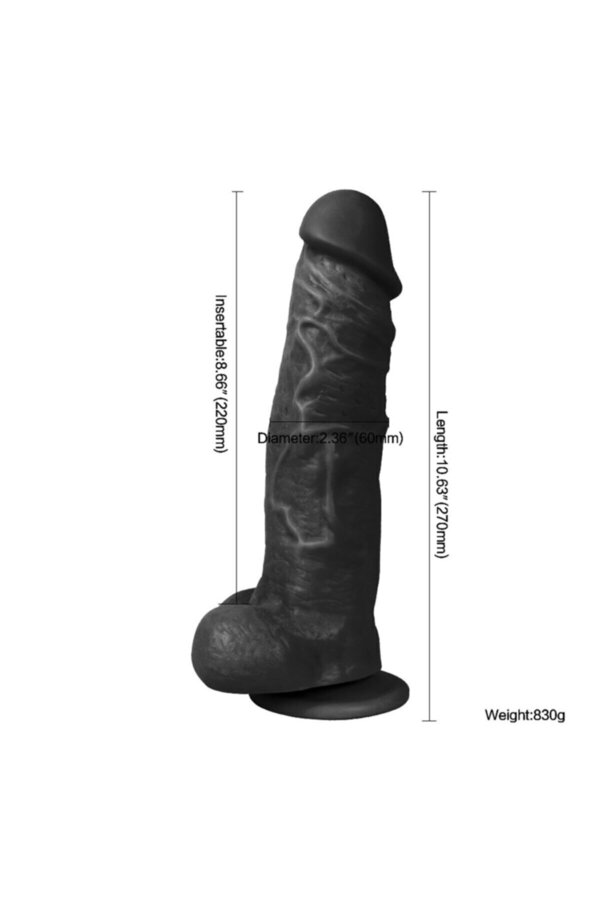 Meyrabest Gi̇ant Ki̇ng Kalın Reali̇sti̇k Belden Bağlamalı Kemerli̇ Peni̇s 27 Cm