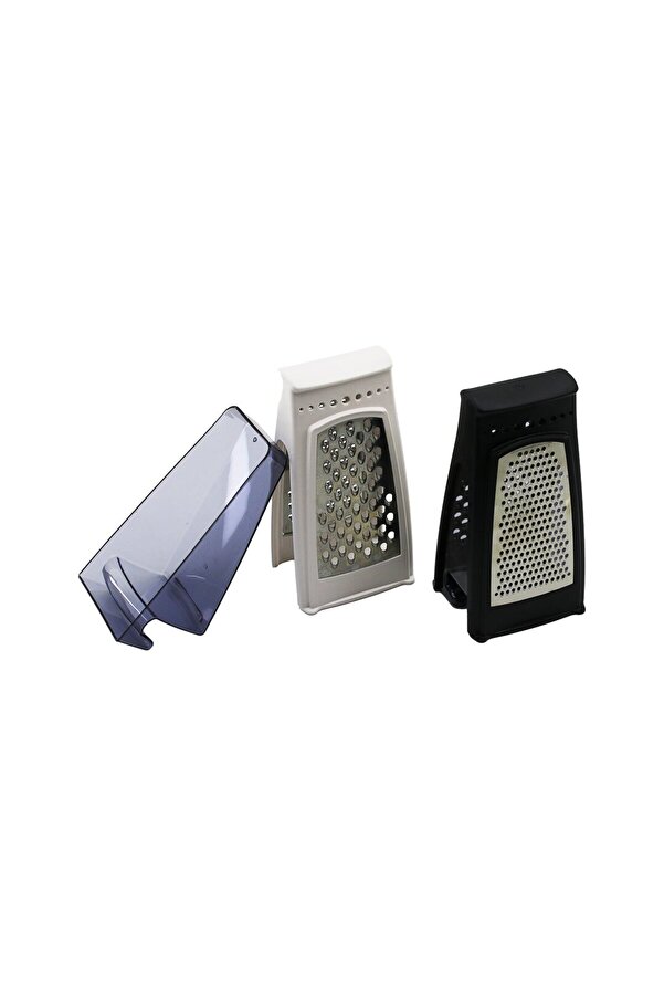 Go İthalat İdea Di̇key Hazneli̇=Şeffaf Mi̇ka Kri̇stal Çi̇ft Taraflı Rende Taban 9X10.5Cm Y 21Cm