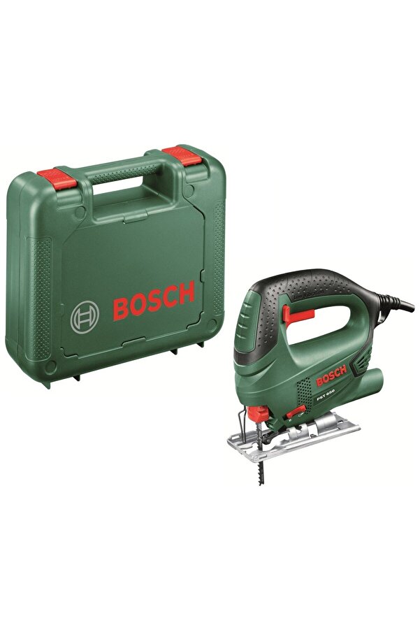 Bosch Dekupaj Testere Makinası Pst 650 Dekopaj+ 10 Parça Metal Ahşap Karışık Testere Bıçağı