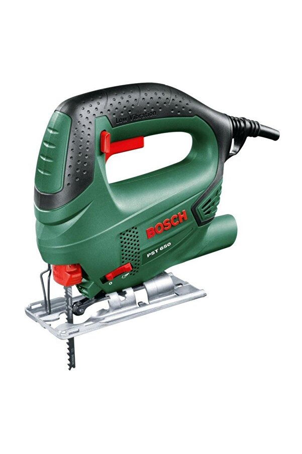 Bosch Dekupaj Testere Makinası Pst 650 Dekopaj+ 10 Parça Metal Ahşap Karışık Testere Bıçağı