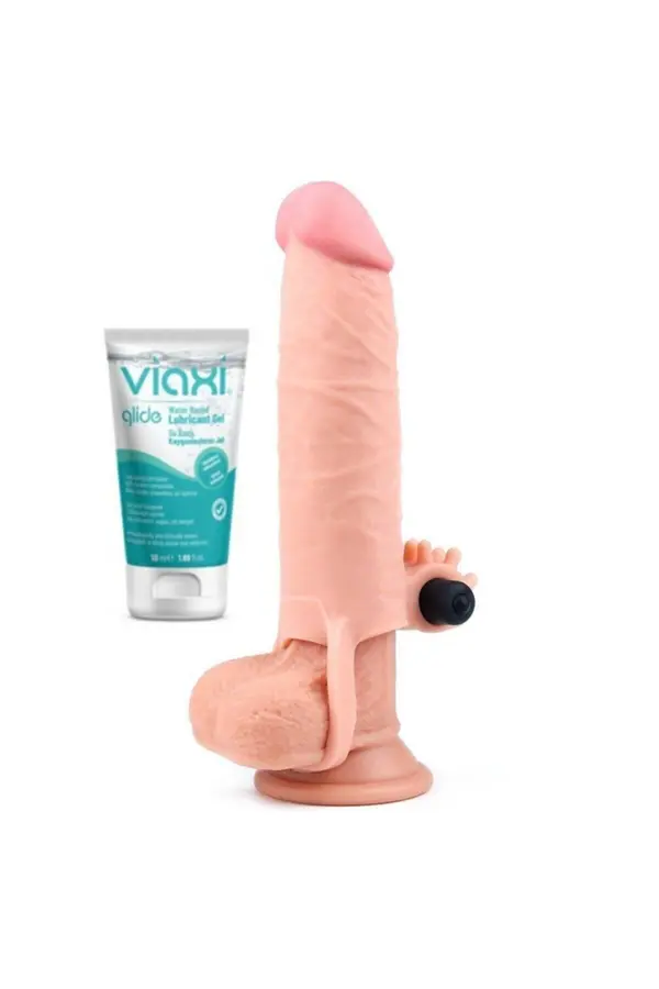 Erox 3 Cm Dolgu Ti̇treşi̇mli̇ Reali̇sti̇k Kılıfı Jel