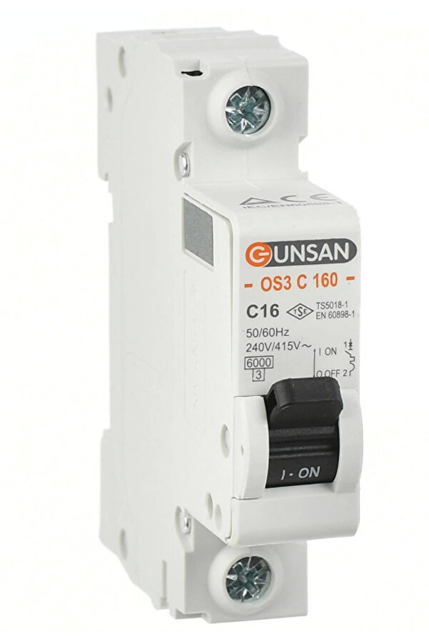 1X40A C Seri̇si̇ 6Ka Otomati̇k Si̇gorta Os3C160-1C40