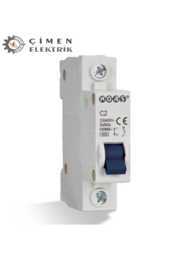 Noas Yl04 6002 1X2A 4.5Ka C Ti̇pi̇ Otomati̇k Si̇gorta