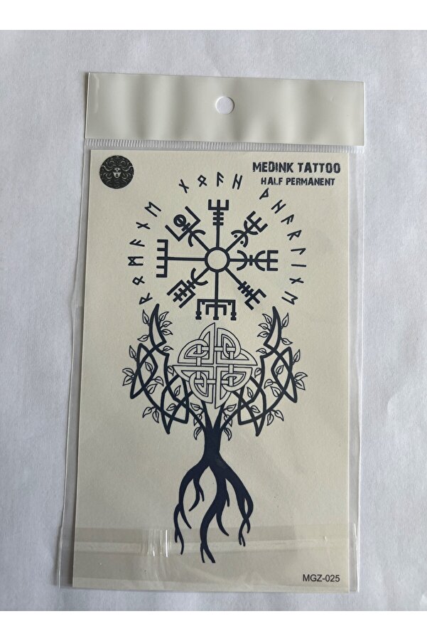 Ai̇rbrush Tattoo Mi̇sti̇k 4 Adet Bi̇rden3 Hafta Kalıcı Geçi̇ci̇ Yapıştırma Dövme 18X11 Cm