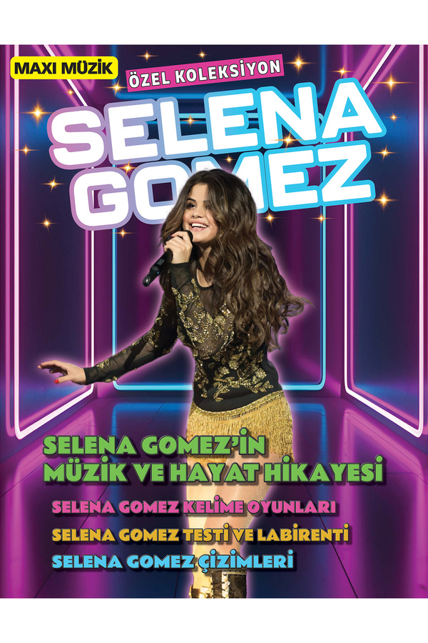 Maxi Yayıncılık Selena Gomez Dergisi Özel Albüm 005
