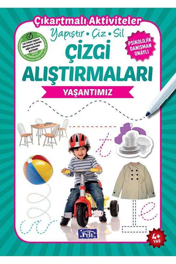 Parıltı Yayınları Yaşantımız - Çi̇zgi̇ Alıştırmaları
