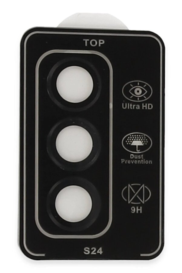 Samsung Galaxy S24 Pvd Metal Kamera Lens - Si̇yah - Dropx1951-5221