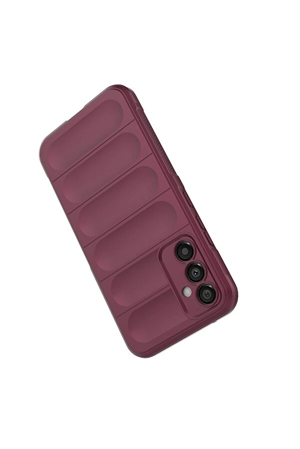 Samsung Galaxy M34 5G Kılıf Opti̇mum Si̇li̇kon - Bordo - Dropx4104-9466