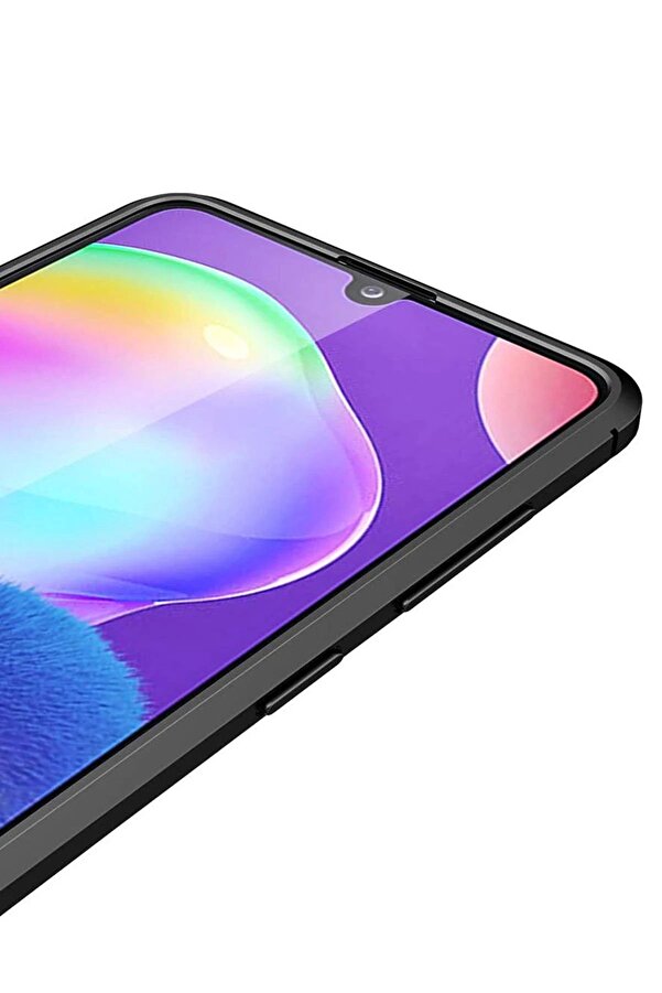 Samsung Galaxy A31 Kılıf Auto Focus Kapak - Kırmızı - Dropx1841-5604