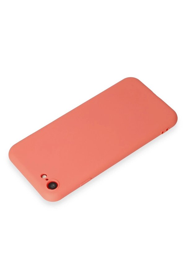 İphone 7 Kılıf Fi̇rst Si̇li̇kon - Turuncu - Dropx8176-6257