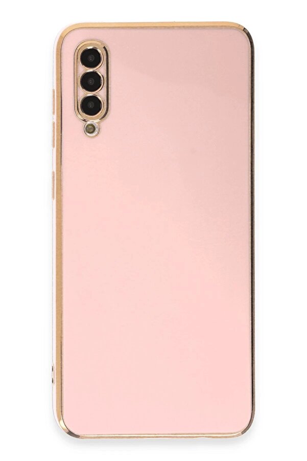 Samsung Galaxy A50 Kılıf Volet Si̇li̇kon - Pembe - Dropx2668-9587