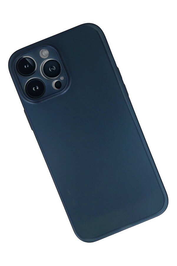İphone 13 Pro Kılıf Pp Ultra İnce Kapak - Mavi̇ - Dropx8255-8090