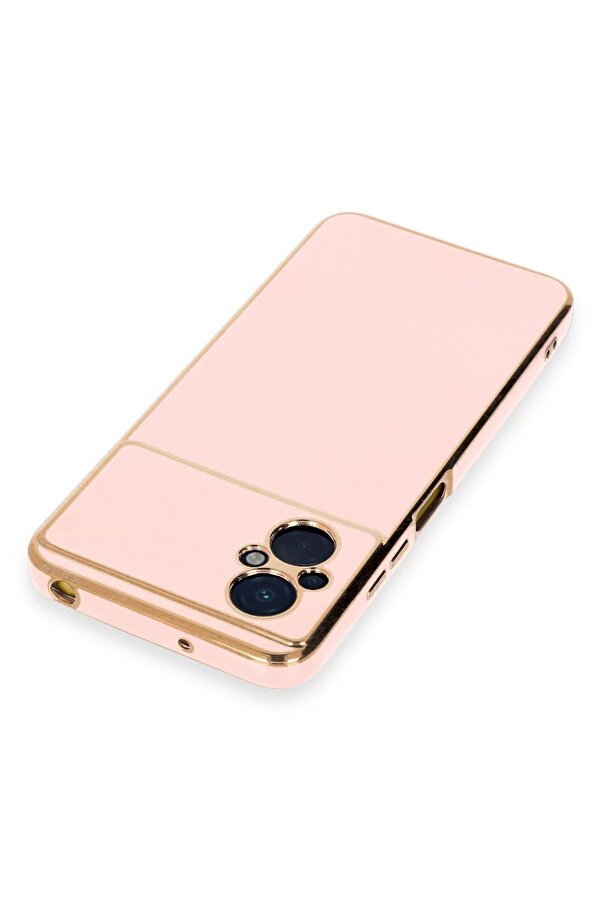 Xi̇aomi̇ Poco M5 Kılıf Volet Si̇li̇kon - Pembe - Dropx4270-3268