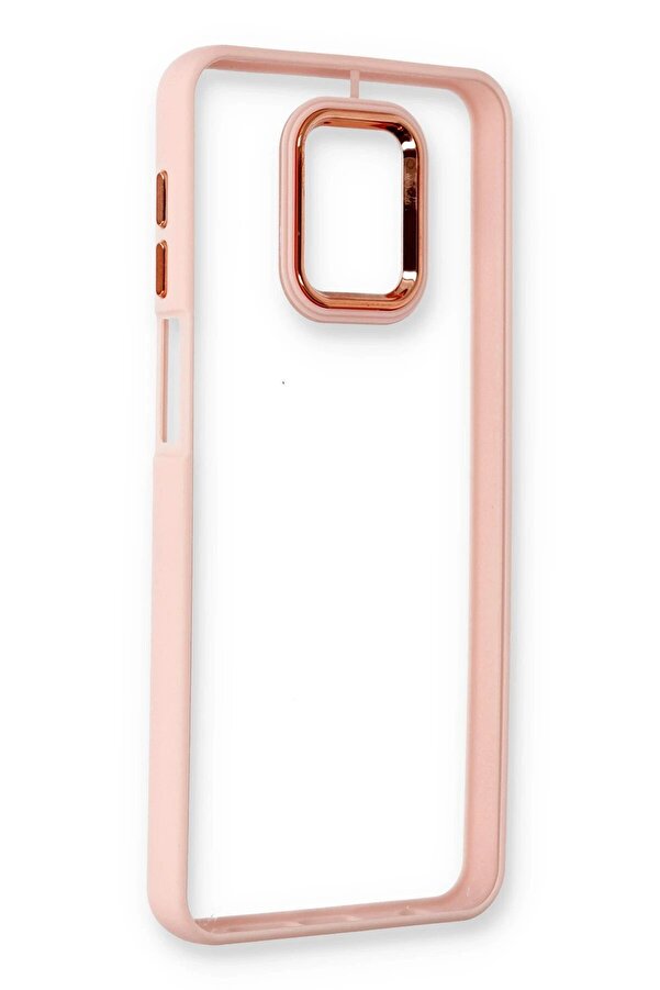 Xi̇aomi̇ Redmi̇ Note 9 Pro Kılıf Dora Kapak - Pudra - Dropx4093-4630