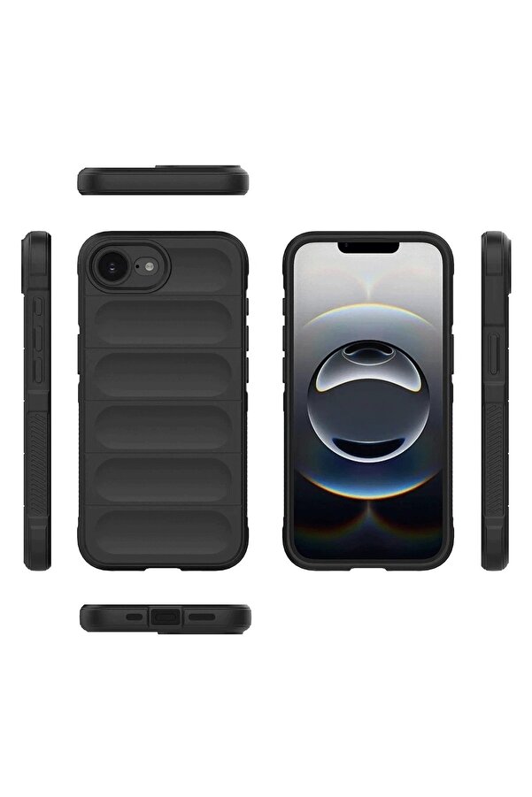İphone 16E Kılıf Opti̇mum Si̇li̇kon - Laci̇vert - Dropx3953-7789