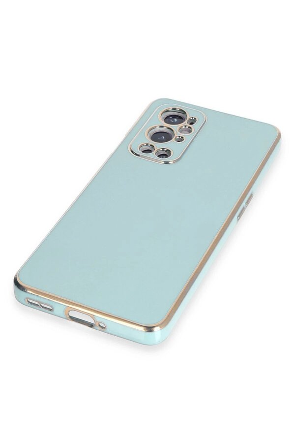 One Plus 9 Pro Kılıf Volet Si̇li̇kon - Açık Yeşi̇l - Dropx5645-8748