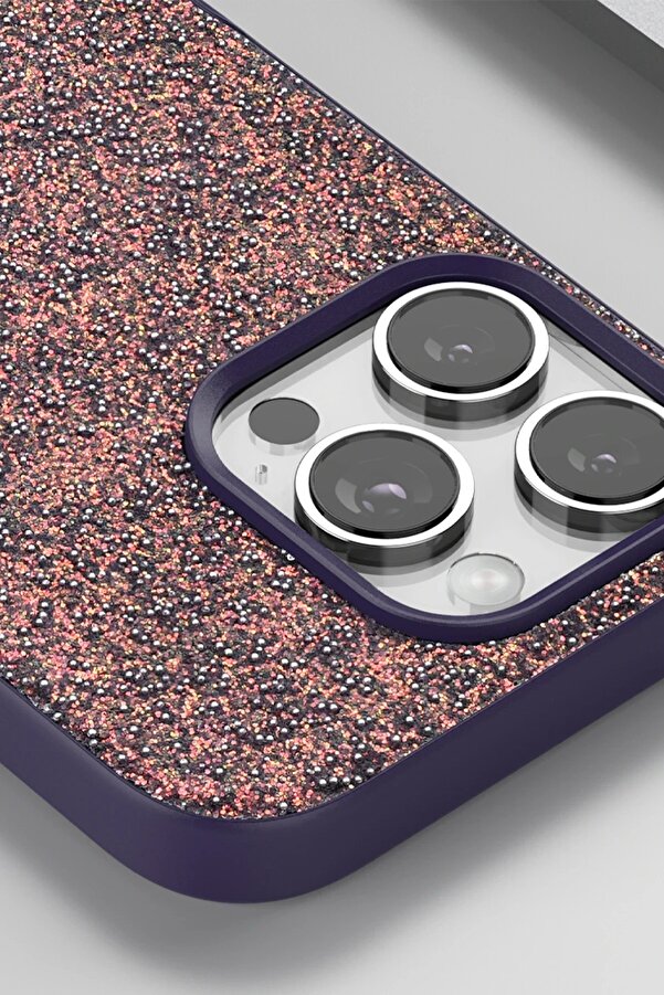 İphone 16 Pro Bri̇ght Si̇mli̇ Kapak - Gold