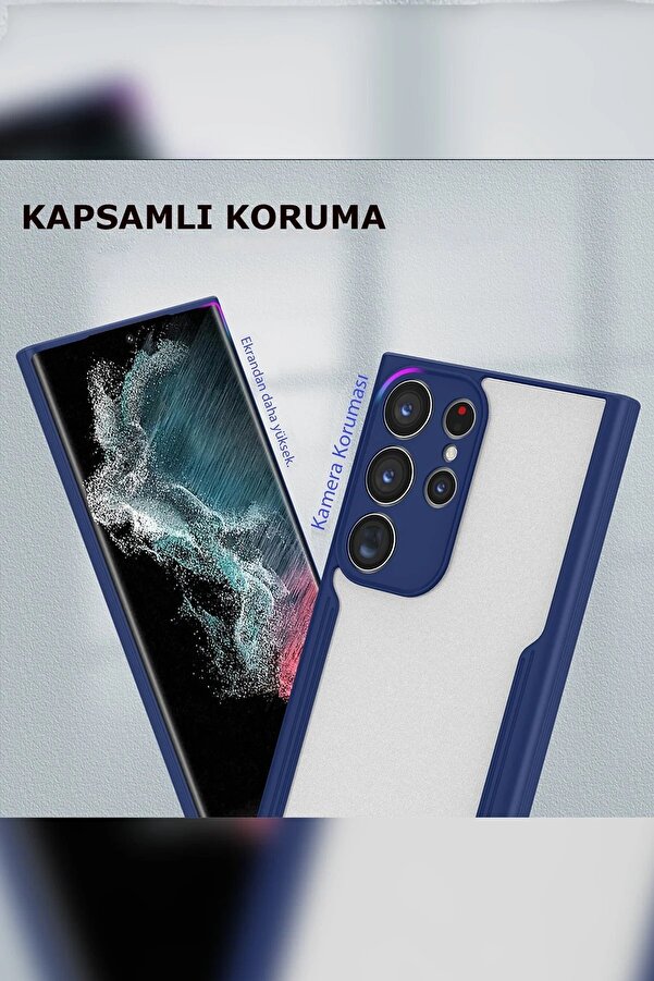 Samsung Galaxy S23 Plus Kılıf Plati̇n Si̇li̇kon - Kırmızı - Dropx6828-9134