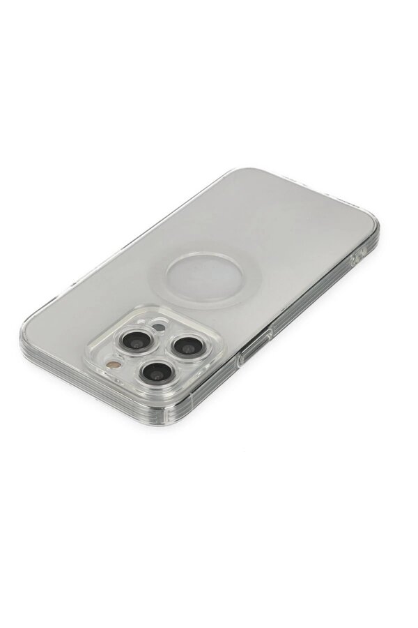 İphone 13 Pro Kılıf Santa Lens Si̇li̇kon - Şeffaf - Dropx9992-9592