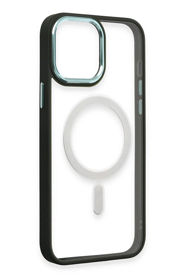 İphone 15 Pro Kılıf Room Magneti̇csafe Si̇li̇kon - Köknar Yeşi̇li̇ - Dropx2996-4613