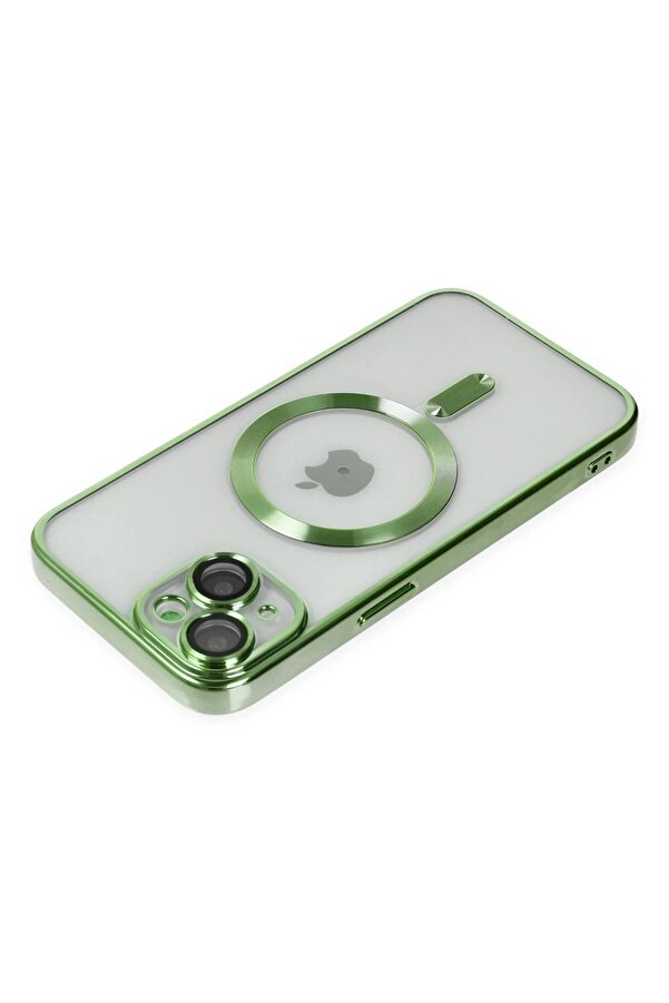 İphone 14 Kılıf Kross Magneti̇csafe Kapak - Koyu Yeşi̇l - Dropx6314-8539