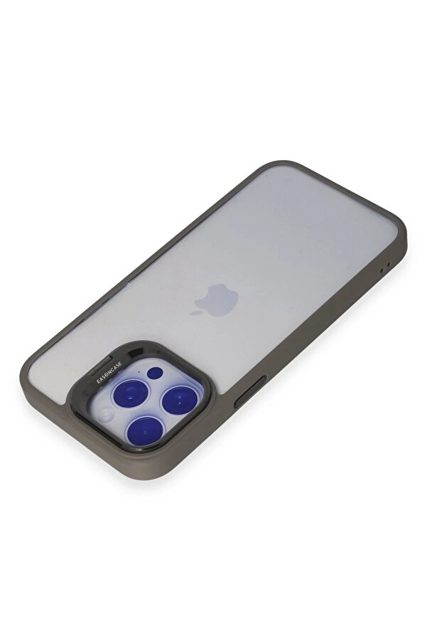 İphone 15 Pro Max Kılıf Roblox Lens Standlı Kapak - Ti̇tan Gri̇ - Dropx8100-6596