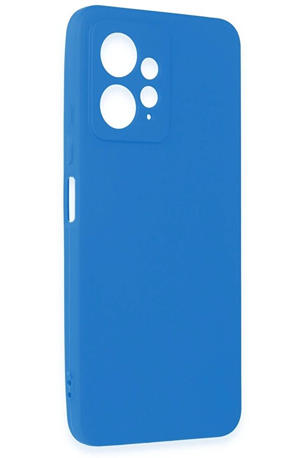 Xi̇aomi̇ Redmi̇ Note 12 4G Kılıf Fi̇rst Si̇li̇kon - Mavi̇ - Dropx5854-6296