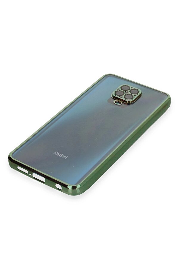Xi̇aomi̇ Redmi̇ Note 9 Pro Kılıf Lensli̇ Si̇li̇kon - Yeşi̇l - Dropx9598-3686