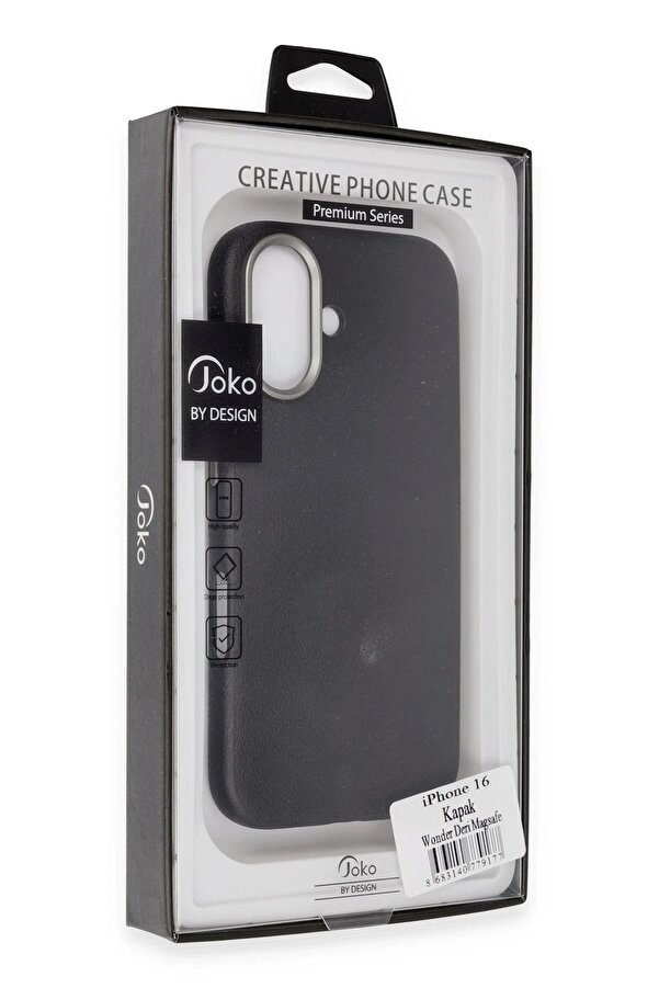 İphone 16 Wonder Deri̇ Magsafe Kapak - Kahverengi̇ - Dropx5667-8166