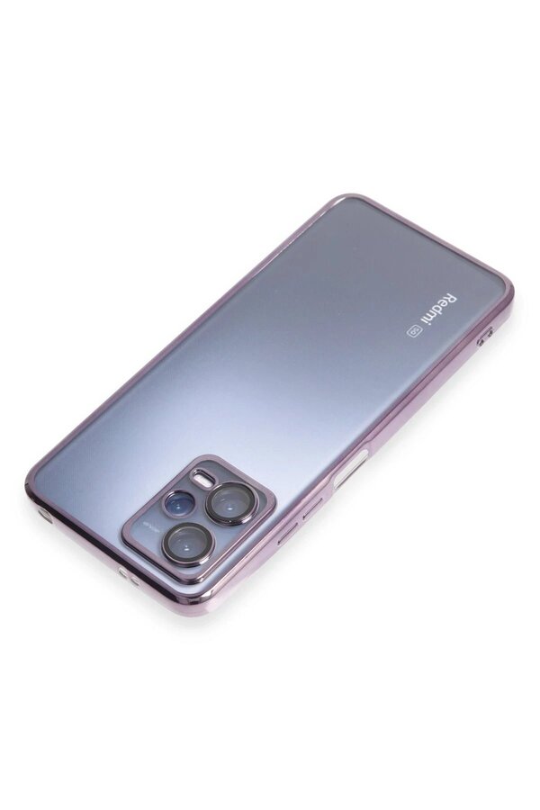 Xi̇aomi̇ Redmi̇ Note 12 5G Kılıf Lensli̇ Si̇li̇kon - Mor - Dropx2105-7177