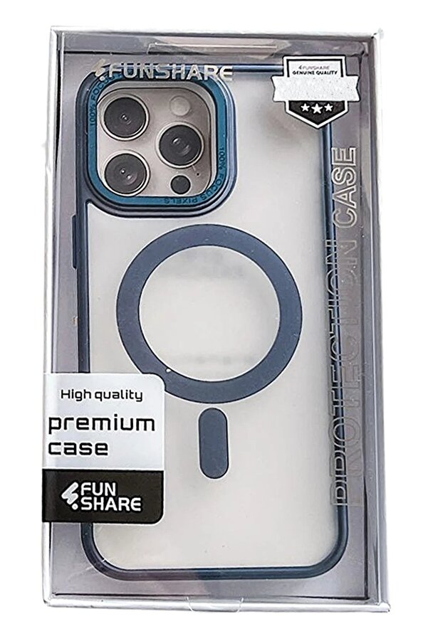 İphone 15 Pro Max Montella Magsafe Kapak - Ti̇tan Gri̇ - Dropx8647-8962