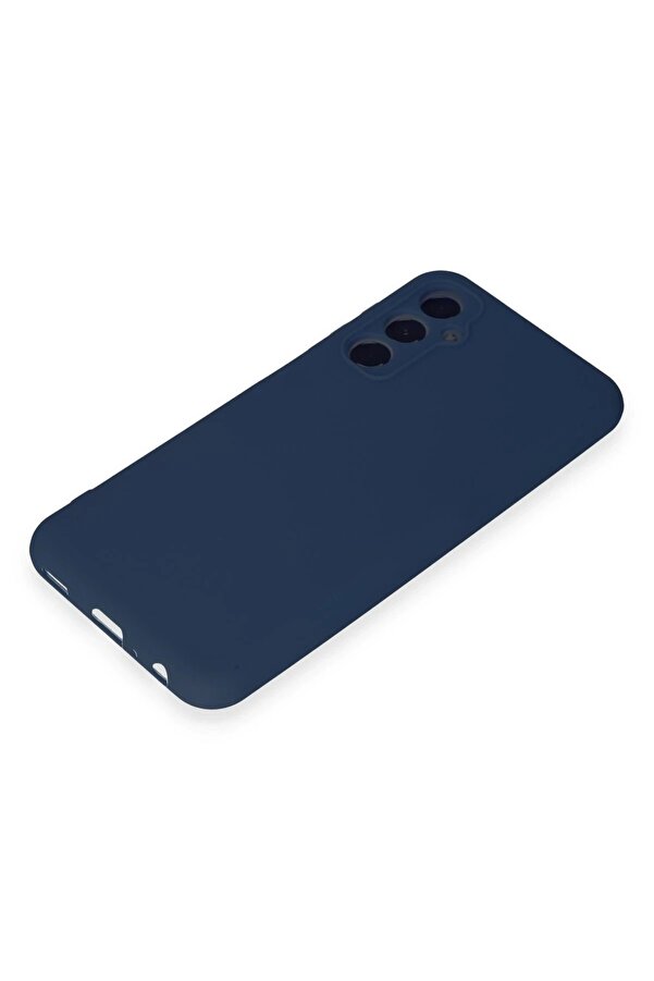 Samsung Galaxy M34 5G Kılıf Fi̇rst Si̇li̇kon - Laci̇vert - Dropx5788-8817