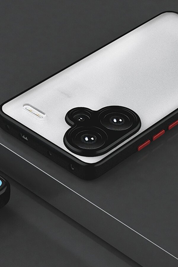 Xi̇aomi̇ Redmi̇ Note 13 Pro Plus Kılıf Montreal Si̇li̇kon Kapak - Si̇yah - Dropx9157-4442