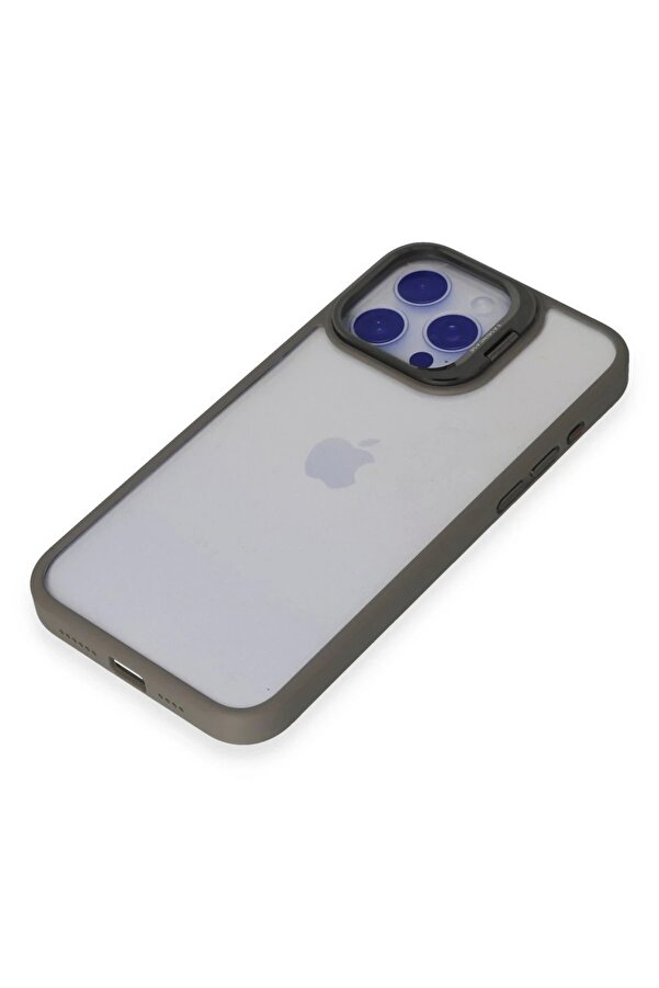 İphone 15 Pro Kılıf Roblox Lens Standlı Kapak - Ti̇tan Gri̇ - Dropx1551-5575