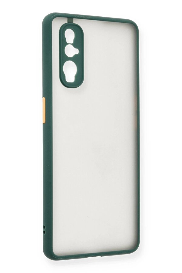 Oppo Fi̇nd X2 Kılıf Montreal Si̇li̇kon Kapak - Yeşi̇l - Dropx6963-8732